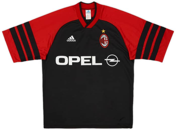 1998-99 AC Milan adidas Training Shirt - 8/10 - (M)