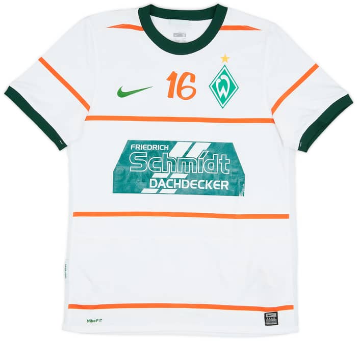 2009-10 Werder Bremen Youth Away Shirt #16 - 7/10 - (S)