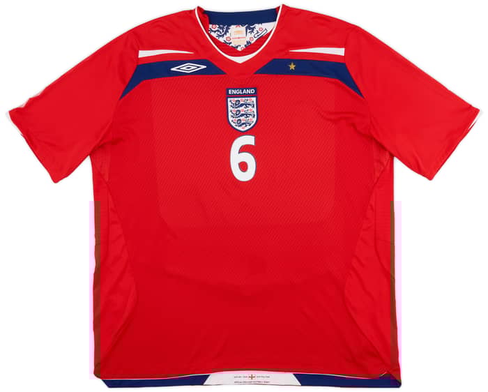 2008-10 England Away Shirt Terry #6 - 9/10 - (3XL)