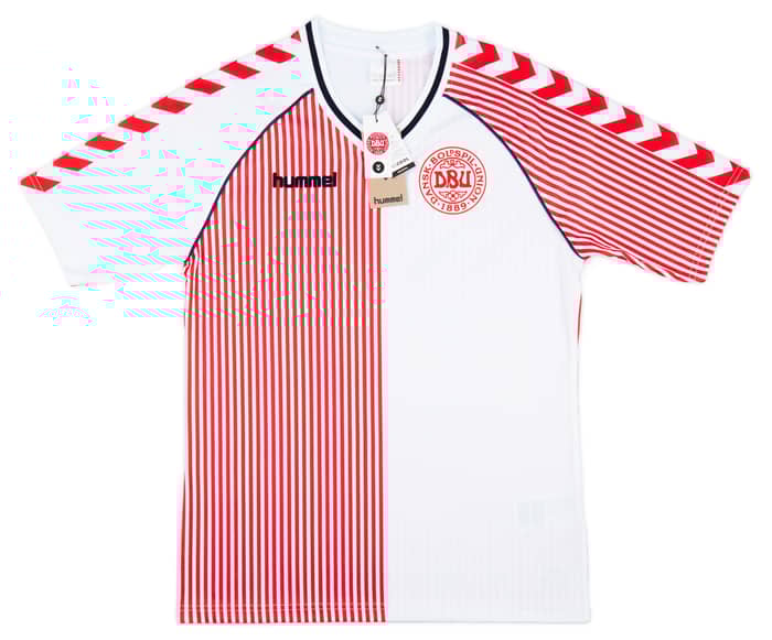 2023 Denmark Hummel 'DBU 86' Reissue Away Shirt