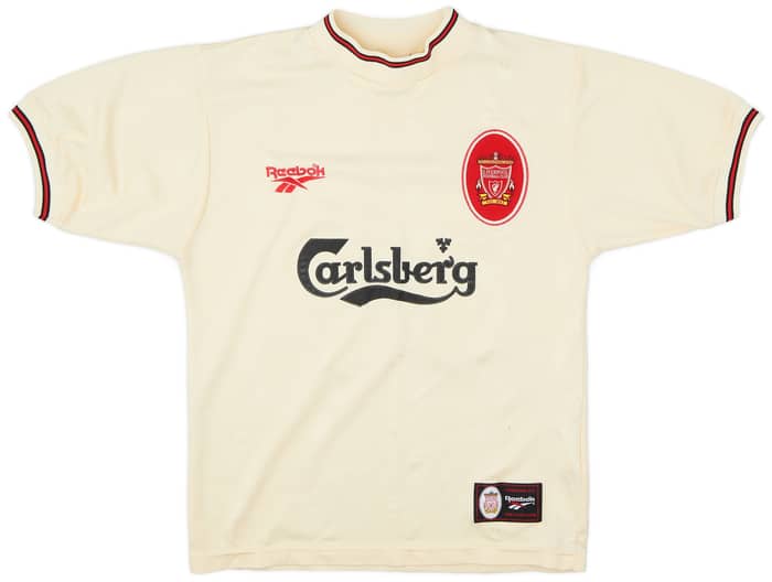 1996-97 Liverpool Away Shirt Redknapp #11 - 5/10 - (S)