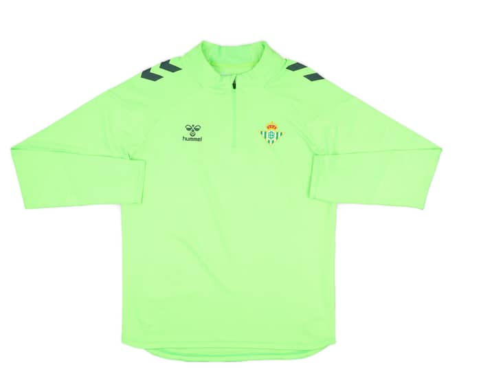2024-25 Real Betis Hummel 1/4 Zip Training Top