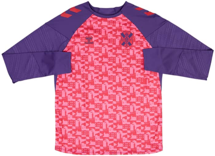 2024-25 Tenerife Hummel Pre-Match Sweat Top