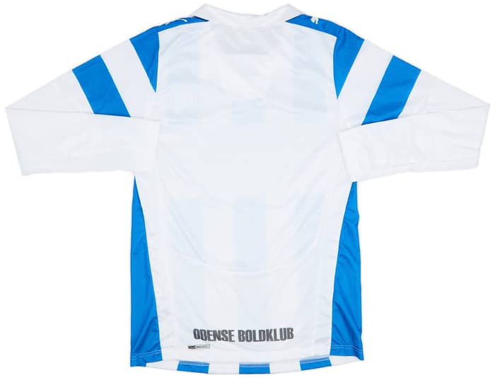 2008-09 OB Odense Home L/S Shirt - 9/10 - (M)