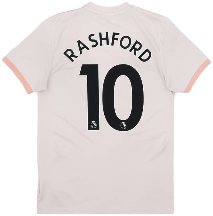 2018-19 Manchester United Away Shirt Rashford #10 - 6/10 - (S)