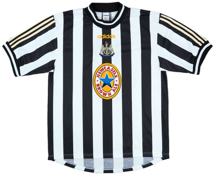 1997-99 Newcastle Home Shirt Shearer #9 - 8/10 - (L)