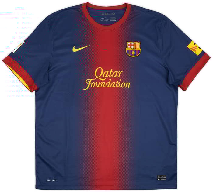 2012-13 Barcelona Home Shirt Messi #10 - 8/10 - (XL)
