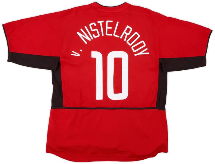 2002-04 Manchester United Home Shirt v.Nistelrooy #10 - 7/10 - (XXL)