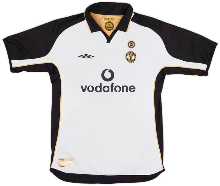 2001-02 Manchester United Centenary Away/Third Shirt - 6/10 - (L.Boys)