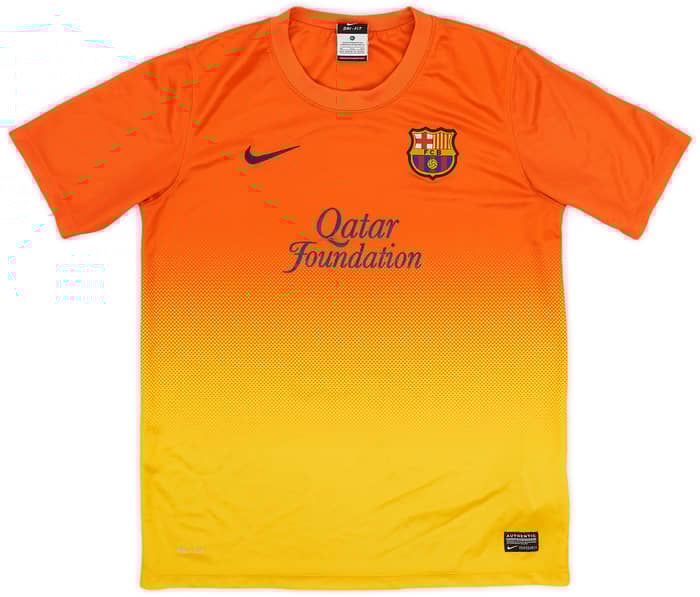 2012-13 Barcelona Basic Away Shirt - 5/10 - (XL.Boys)