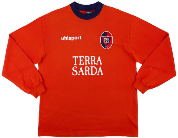 2000-02 Cagliari Uhlsport Sweat Top - 8/10 - (XL)
