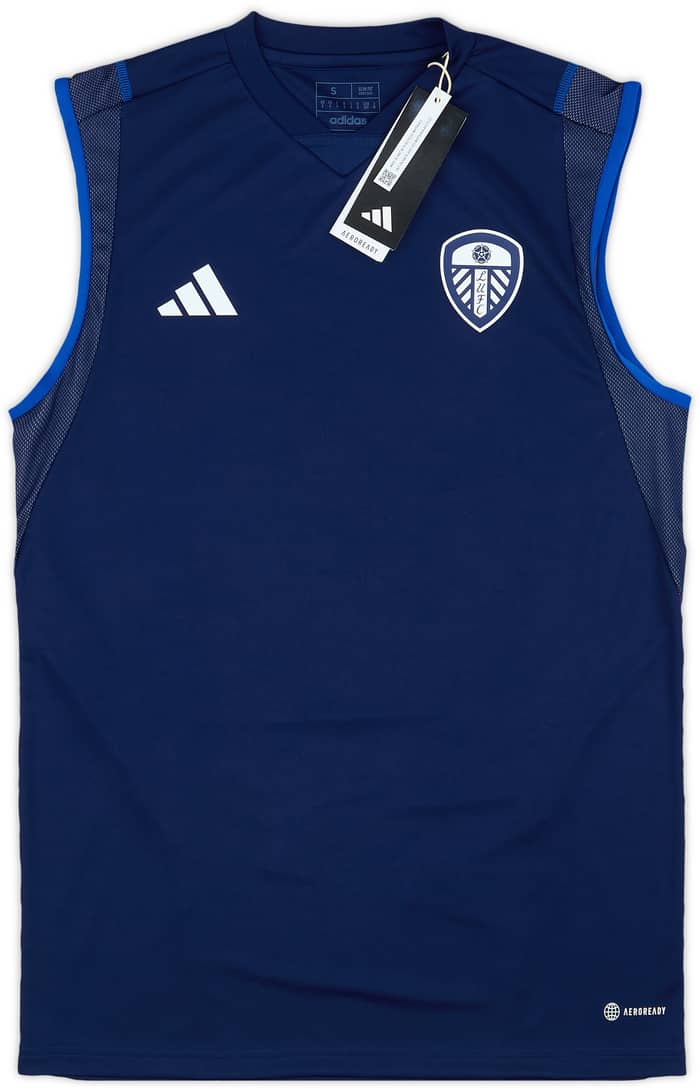 2023-24 Leeds United adidas Training Vest (XS)