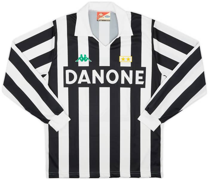 1992-94 Juventus Home L/S Shirt #10 - 8/10 - (L)