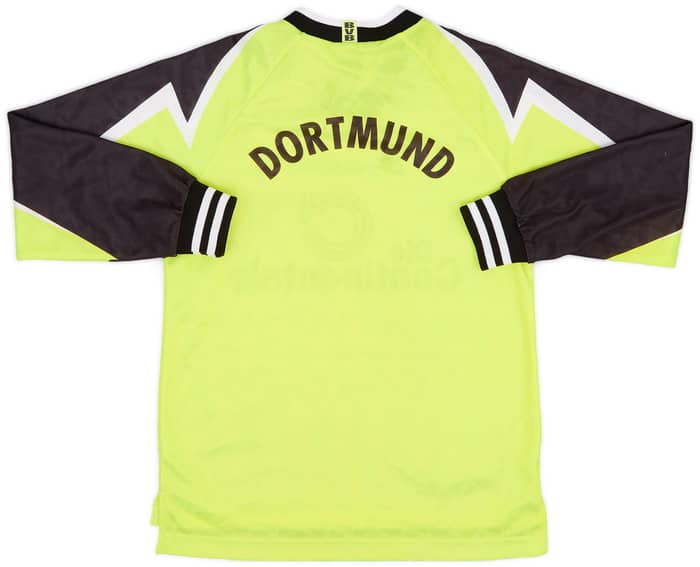 1995-96 Borussia Dortmund Home L/S Shirt - 8/10 - (L.Boys)