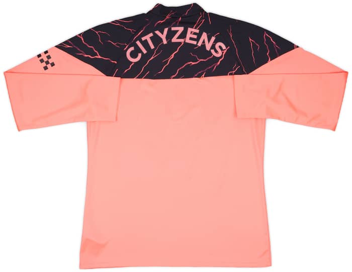 2023-24 Manchester City Player Issue 1/4 Zip Training Top # - 9/10 - (XL)