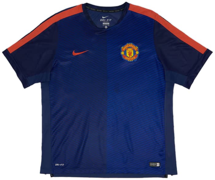 2014-15 Manchester United Nike Training Shirt - 8/10 - (XL)