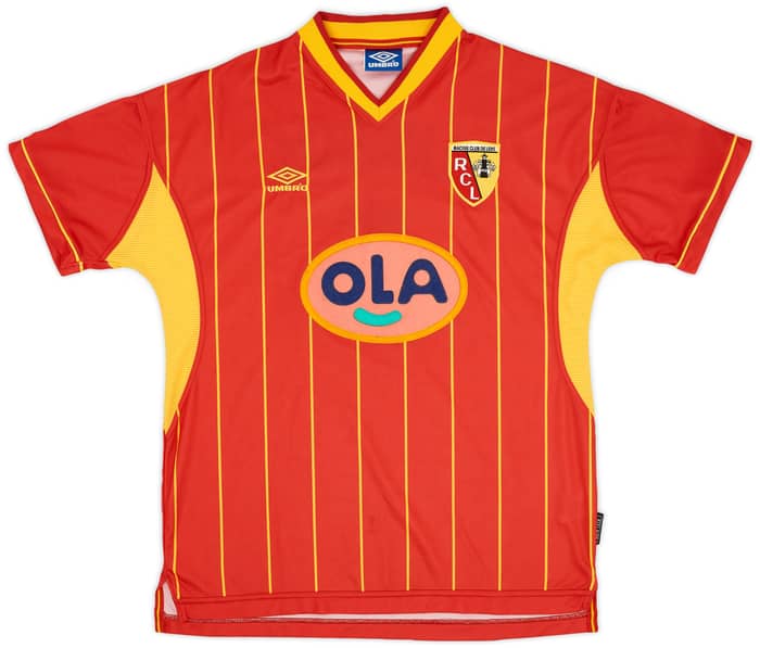 1999-00 Lens Home Shirt Blanchard #5 - 8/10 - (XL)