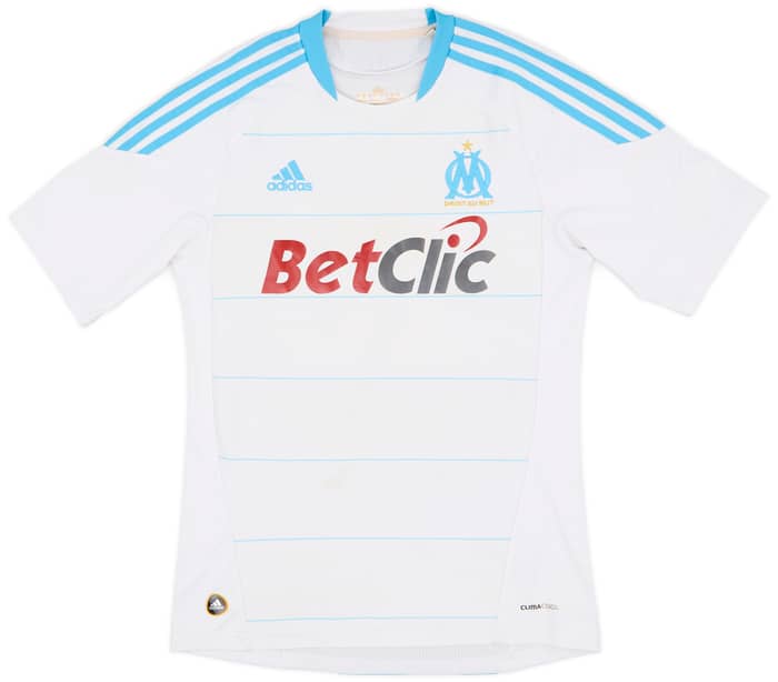 2010-11 Olympique Marseille Home Shirt Gignac #10 - 6/10 - (M)