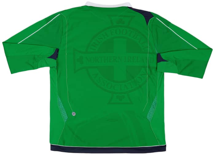 2006-08 Northern Ireland Home L/S Shirt - 5/10 - (XL)