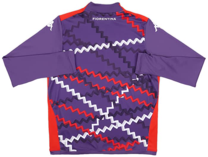 2024-25 Fiorentina Kappa 1/4 Zip Pre-Match Top