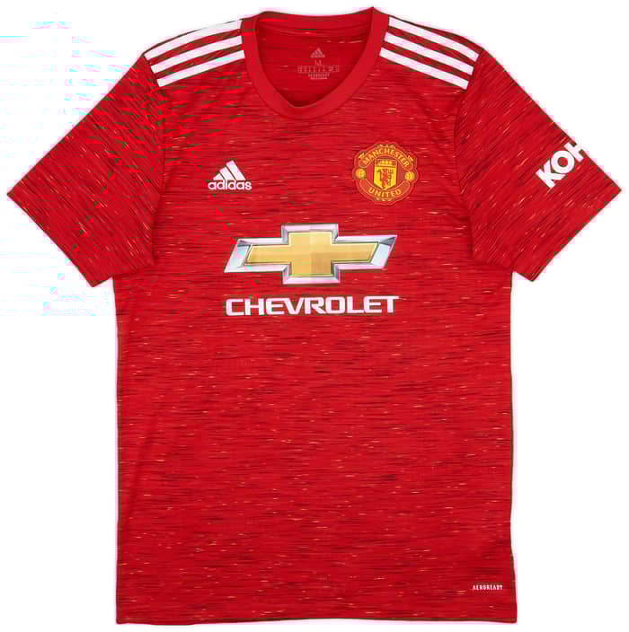2020-21 Manchester United Home Shirt B.Fernandes #18 - 10/10 - (M)