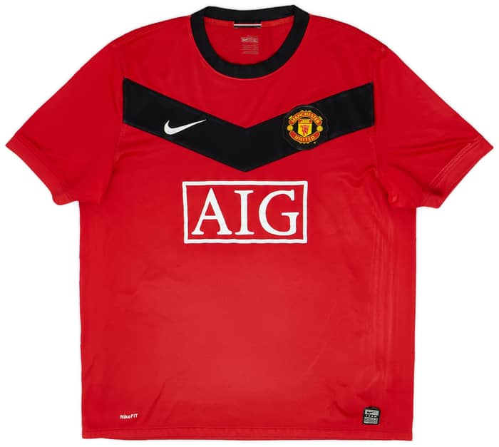 2009-10 Manchester United Home Shirt Rooney #10 - 6/10 - (L)