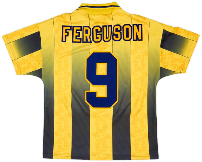 1996-98 Everton Away Shirt Ferguson #9 - 7/10 - (M)