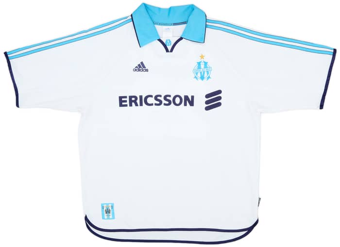 1998-99 Olympique Marseille Home Shirt Gallas #23 - 9/10 - (XL)