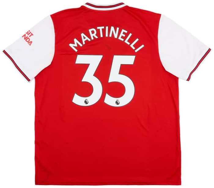 2019-20 Arsenal Home Shirt Martinelli #35 - 6/10 - (XXL)