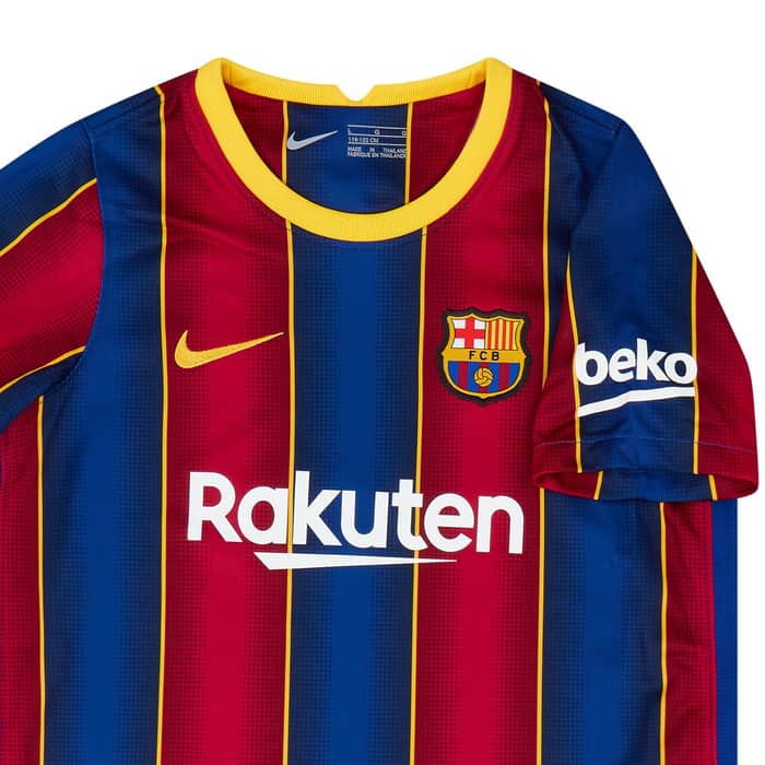 2020-21 Barcelona Home Full Kit (Little Kids)