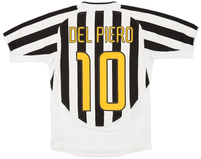 2003-04 Juventus Home Shirt Del Piero #10 - 6/10 - (S)