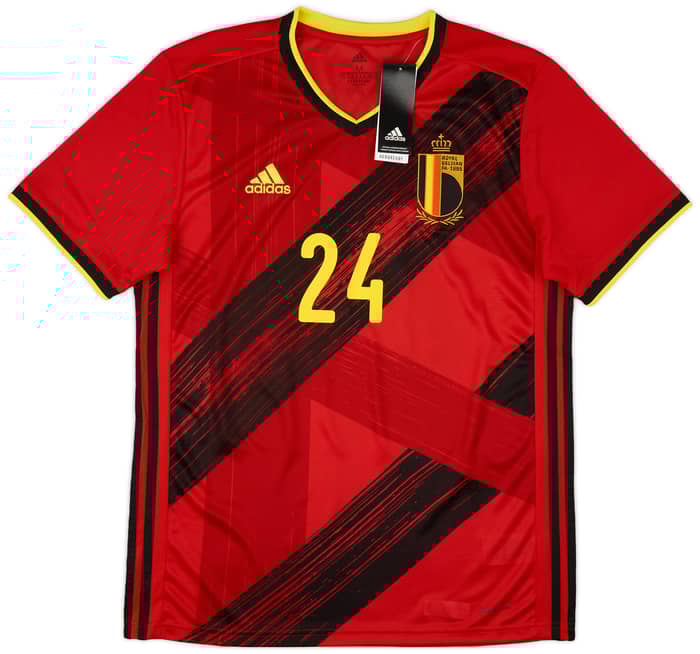 2020-21 Belgium Home Shirt Trossard #24 (M)