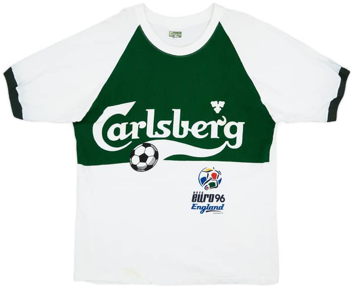 19996 England 'Euro 96' Cotton Graphic Tee - 6/10 - (L)
