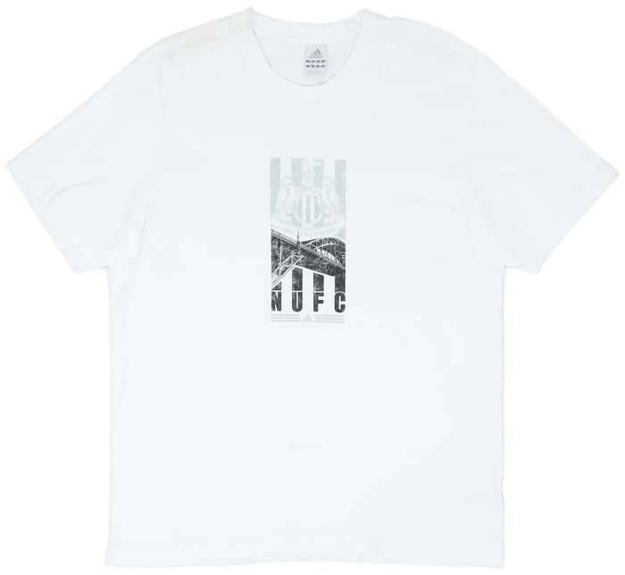 2008-09 Newcastle adidas Cotton Tee - 6/10 - (XXL)