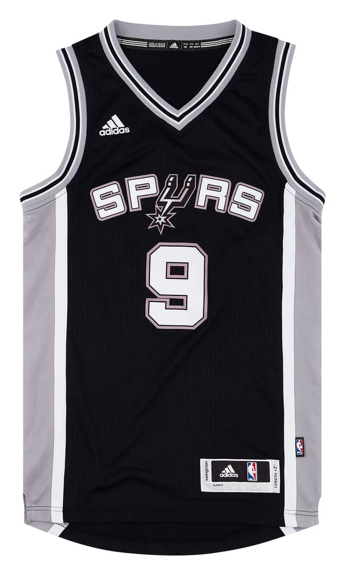 2002-10 San Antonio Spurs Parker #9 Champion Home Jersey - 8
