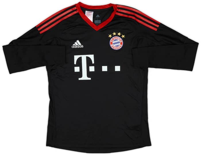 2017-18 Bayern Munich GK Shirt - 9/10 - (L.Boys)
