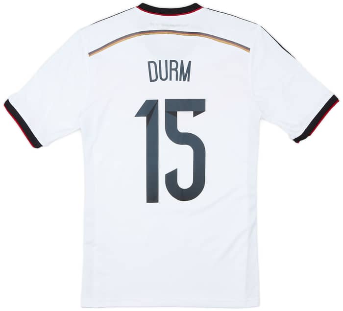 2014-15 Germany Home Shirt Durm #15 - 9/10 - (S)