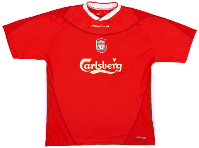 2002-04 Liverpool Home Shirt Owen #10 - 8/10 - (XL)