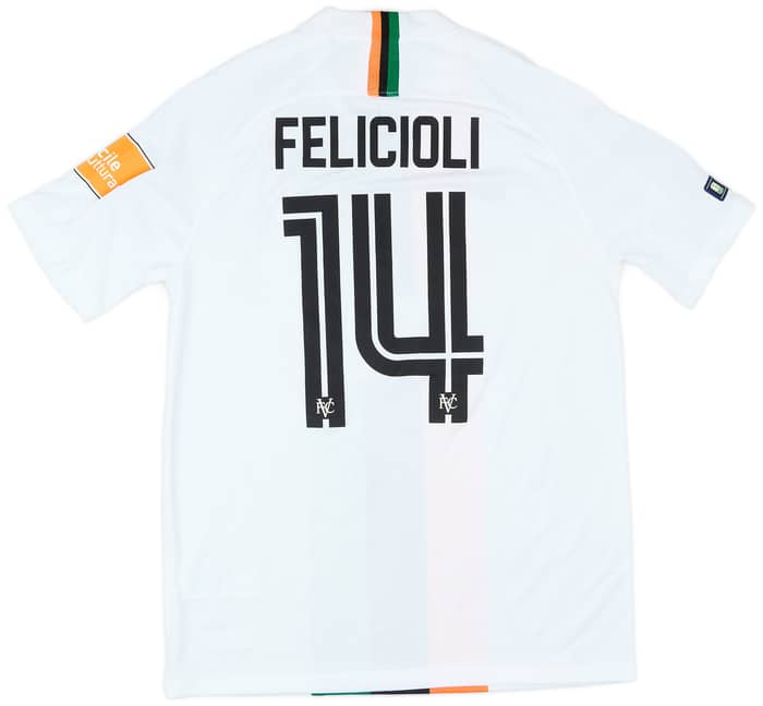 2019-20 Venezia Match Issue Away Shirt Felicioli #14