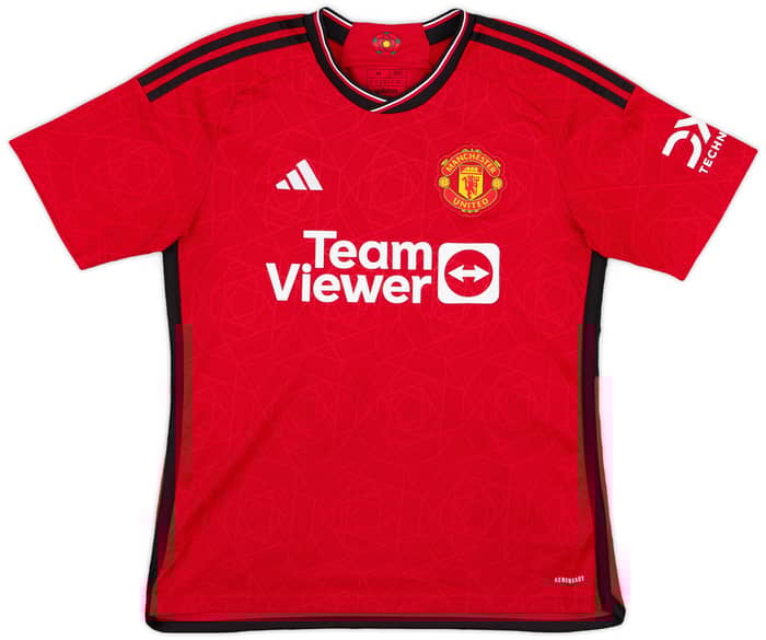 2023-24 Manchester United Home Shirt B.Fernandes #8 - 7/10 - (M)