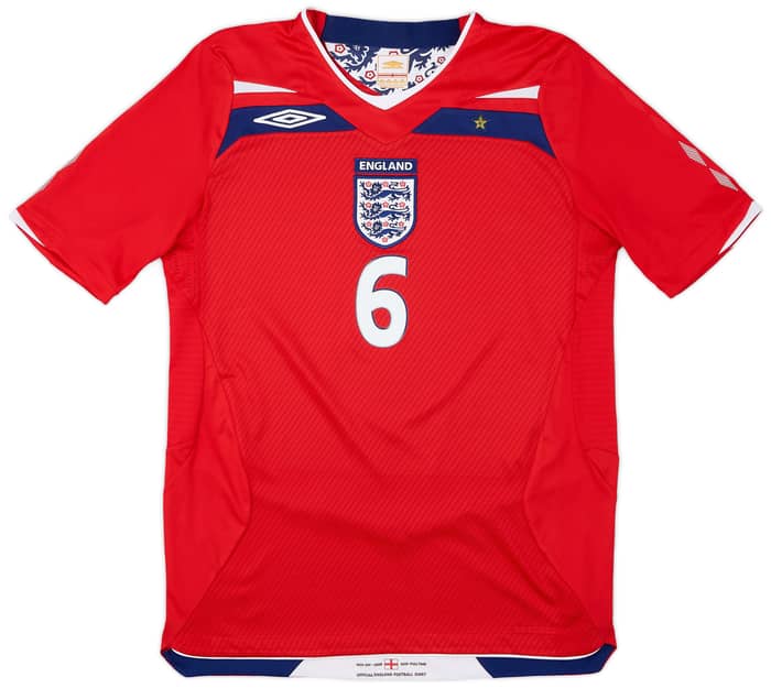 2008-10 England Away Shirt Terry #6 - 8/10 - (S)