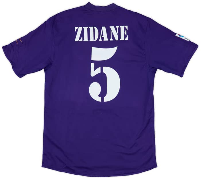 2002-03 Real Madrid Centenary Third Shirt Zidane #5 - 6/10 - (L)