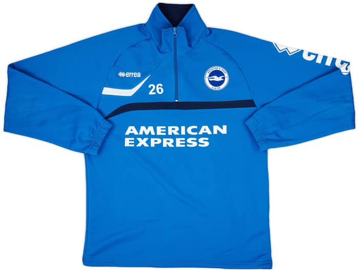 2013-14 Brighton Player Issue Errea 1/4 Zip Training Top #16 - 7/10 - (M)