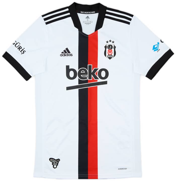 2021-22 Besiktas Home Shirt - 7/10 - (S)