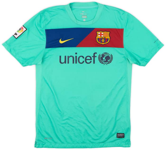 2010-11 Barcelona Away Shirt Messi #10 - 6/10 - (S)