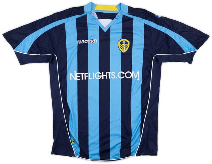 2008-09 Leeds United Away Shirt Delph #15 - 6/10 - (S)