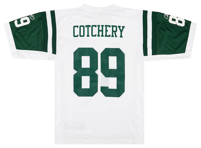 2008-10 New York Jets Cotchery #89 Reebok On Field Jersey (Away) S