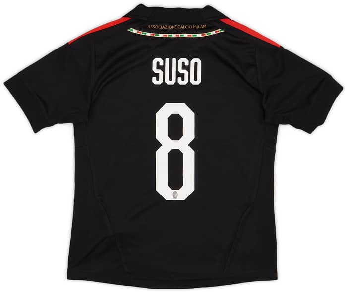 2011-12 AC Milan Third Shirt Suso #8 - 9/10 - (S.Boys)