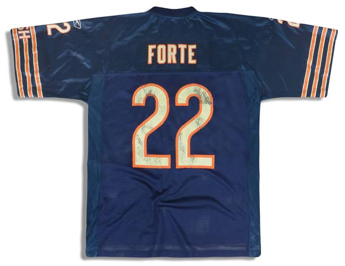 2008 Chicago Bears Forte #22 Reebok On Field Jersey (Home) M