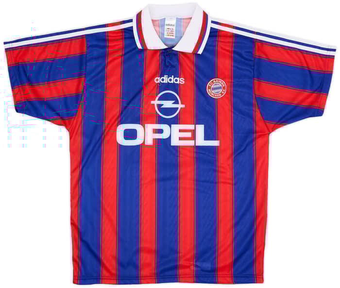1995-97 Bayern Munich Home Shirt Helmer #5 - 7/10 - (M)